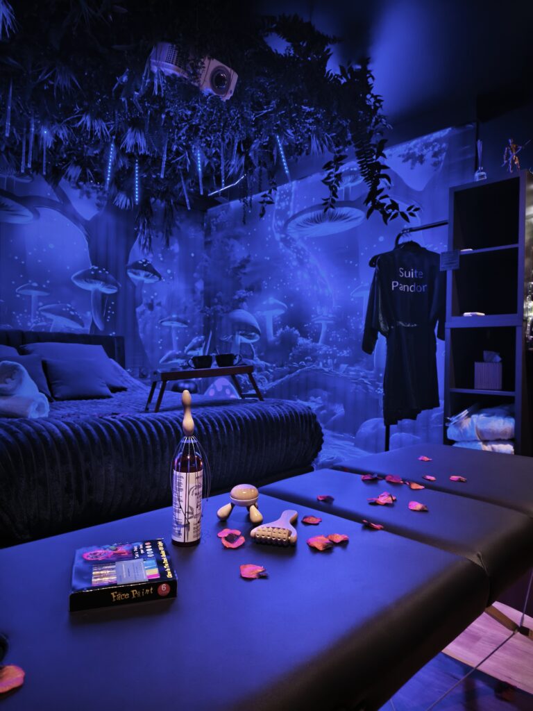 pack PANDORA all-inclusive 99€  (plaisir +
gourmandise) - table de massage et champagne...