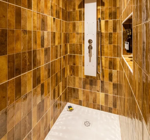 douche sensorielle pour prolonger la détente