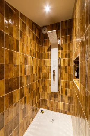 douche sensorielle pour prolonger la détente