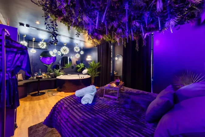 plafond végétal pour une immersion folle