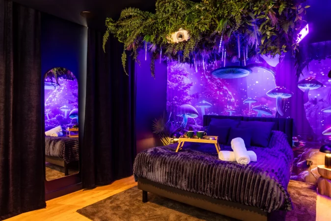 lumières phosphorescentes pour une ambiance intimiste